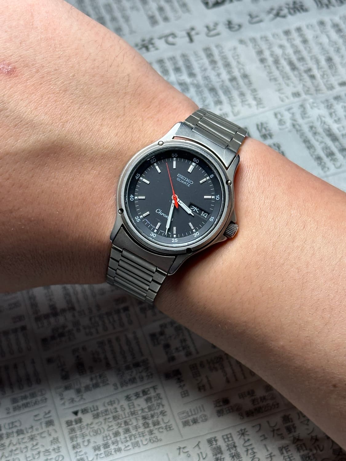 SEIKO quartz chronos 상품이미지5