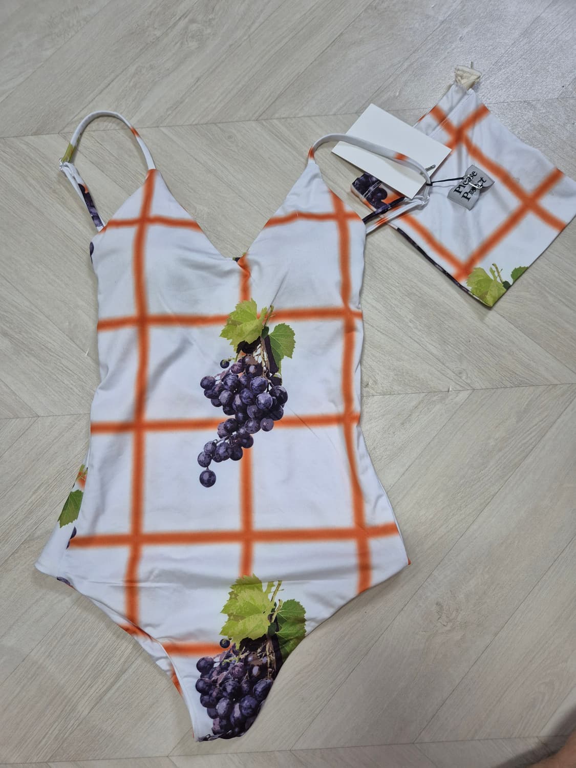 미사용 플리즈프로젝트 grape monokini 수영복 상품이미지5