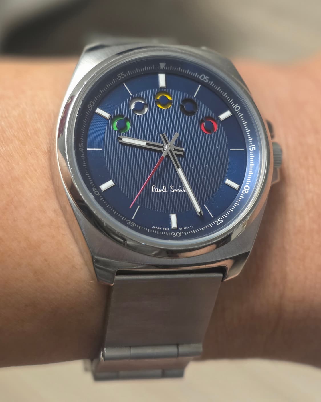 폴 스미스 (Paul Smith) 오륜 파이브 아이즈시계 (보증서+스트랩 상품이미지6
