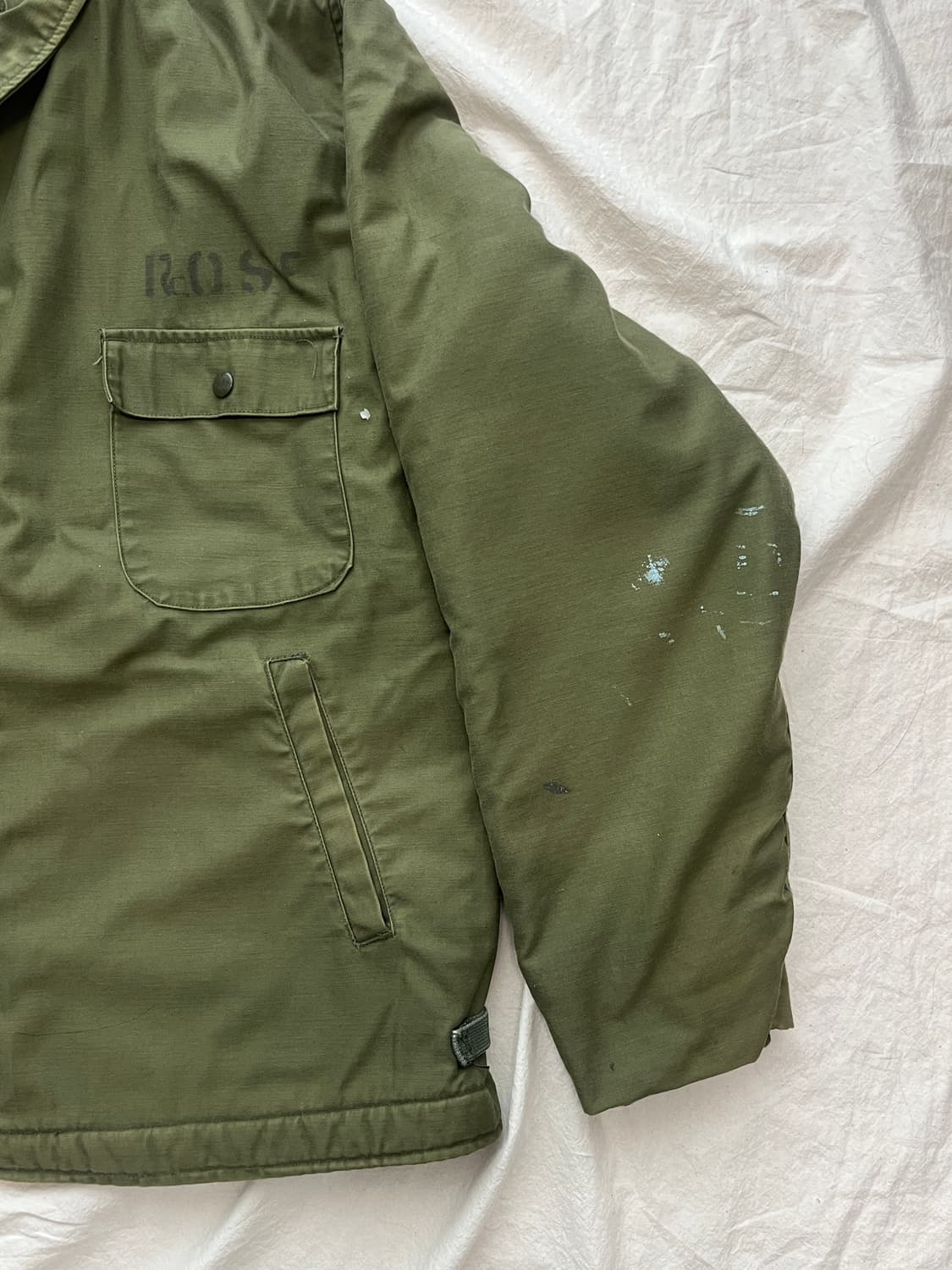 1974 US Navy A-2 Deck Jacket 미군 덱자켓 (XL) 상품이미지6