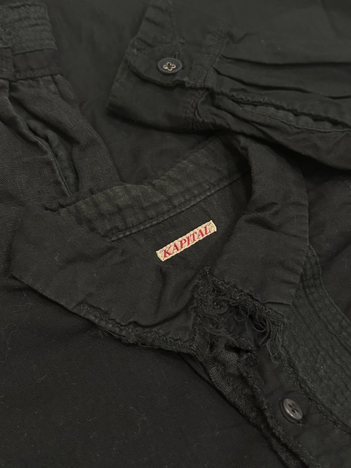 캐피탈 카트만두 패치워크 셔츠 상품이미지5