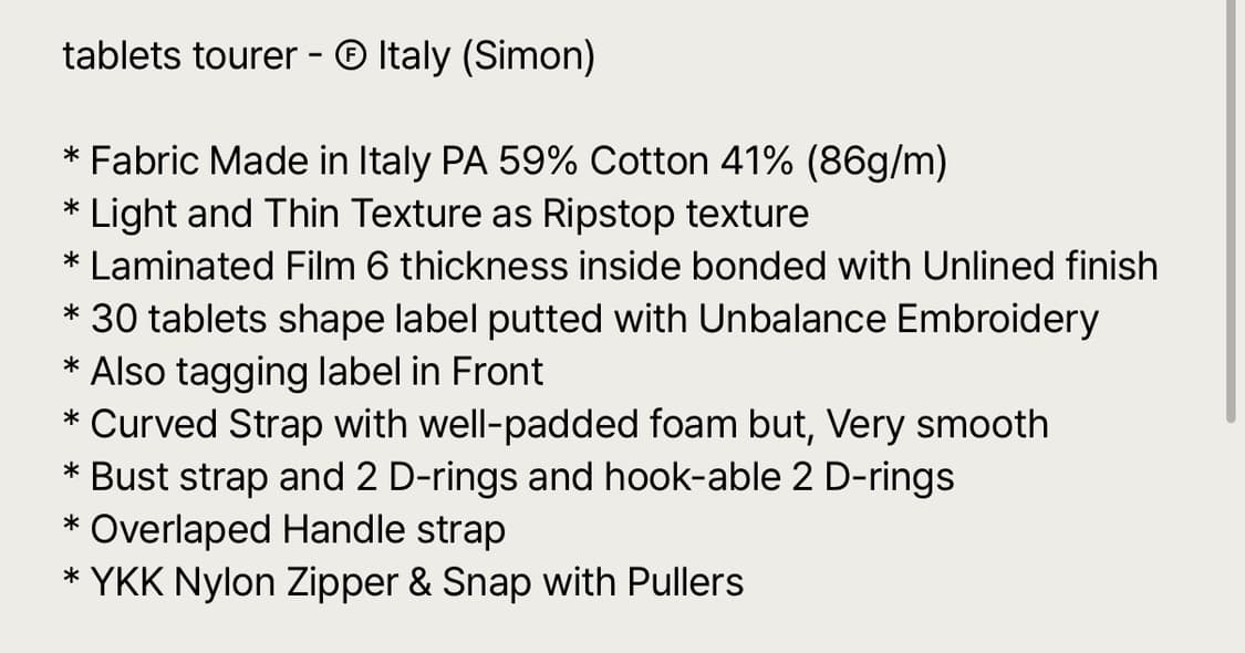 테프스토어 tablets tourer (Simon) 백팩 상품이미지8