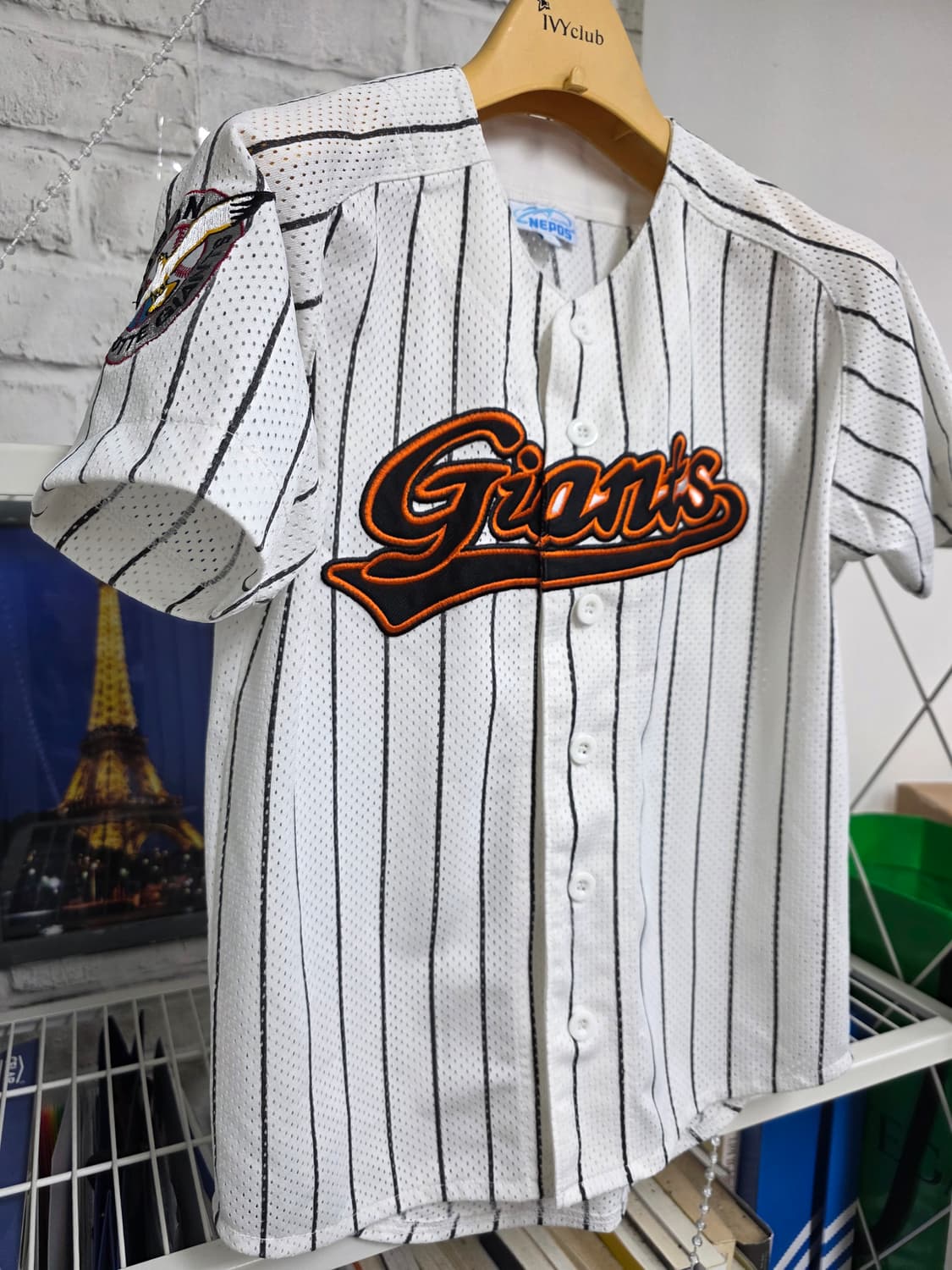 롯데자이언츠 키즈유니폼 5호 네페스 노마킹 MN31 상품이미지3