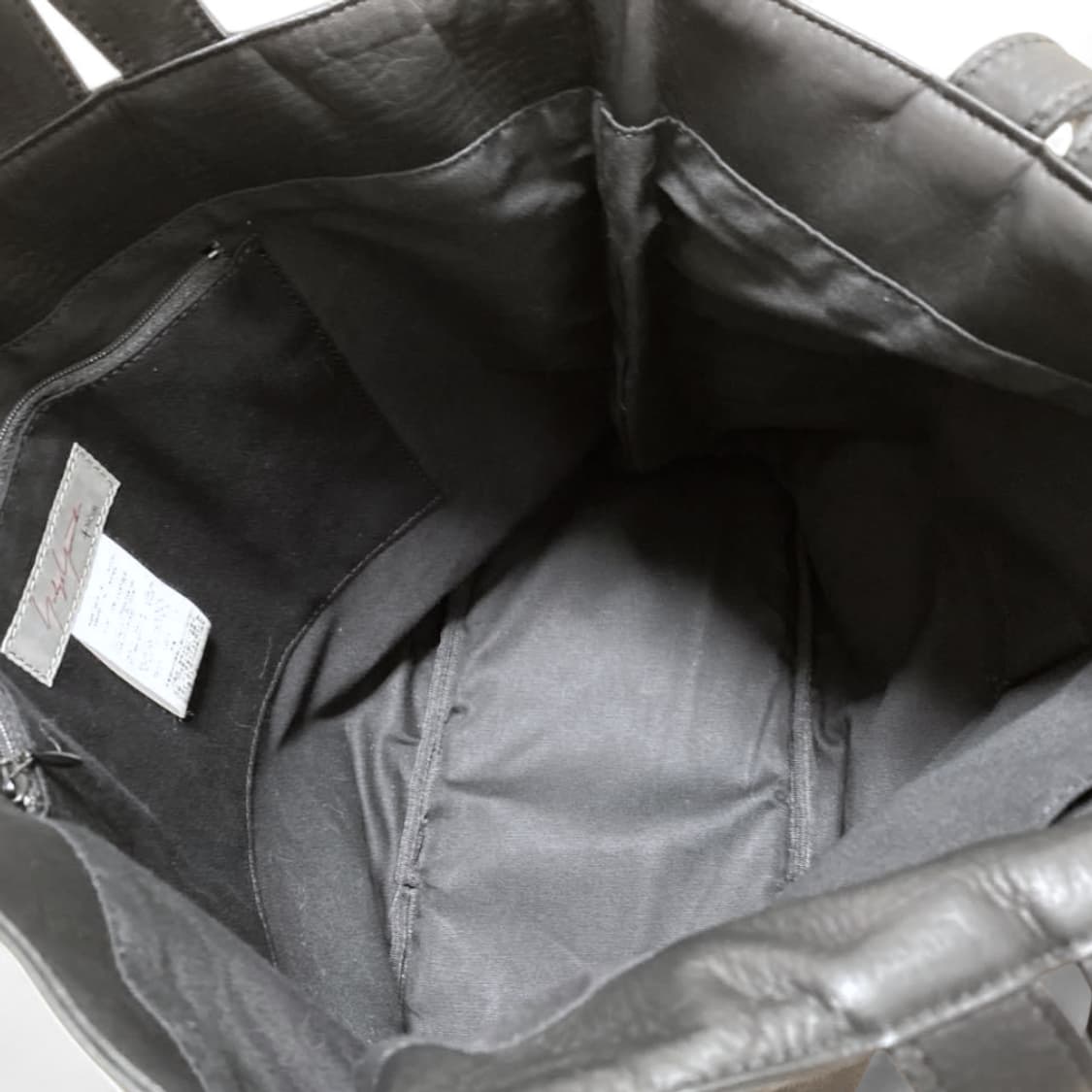 요지 야마모토 뿌르옴므 소가죽 토트백 상품이미지6