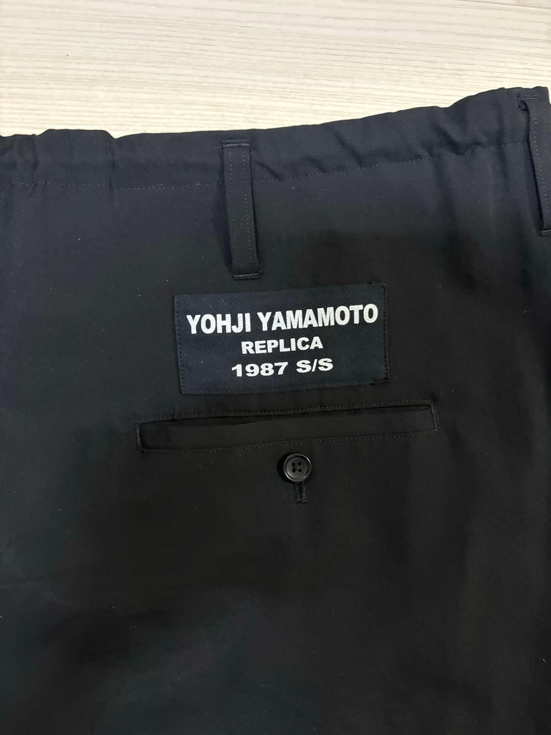 요지야마모토 뿌르 옴므 팬츠 상품이미지3