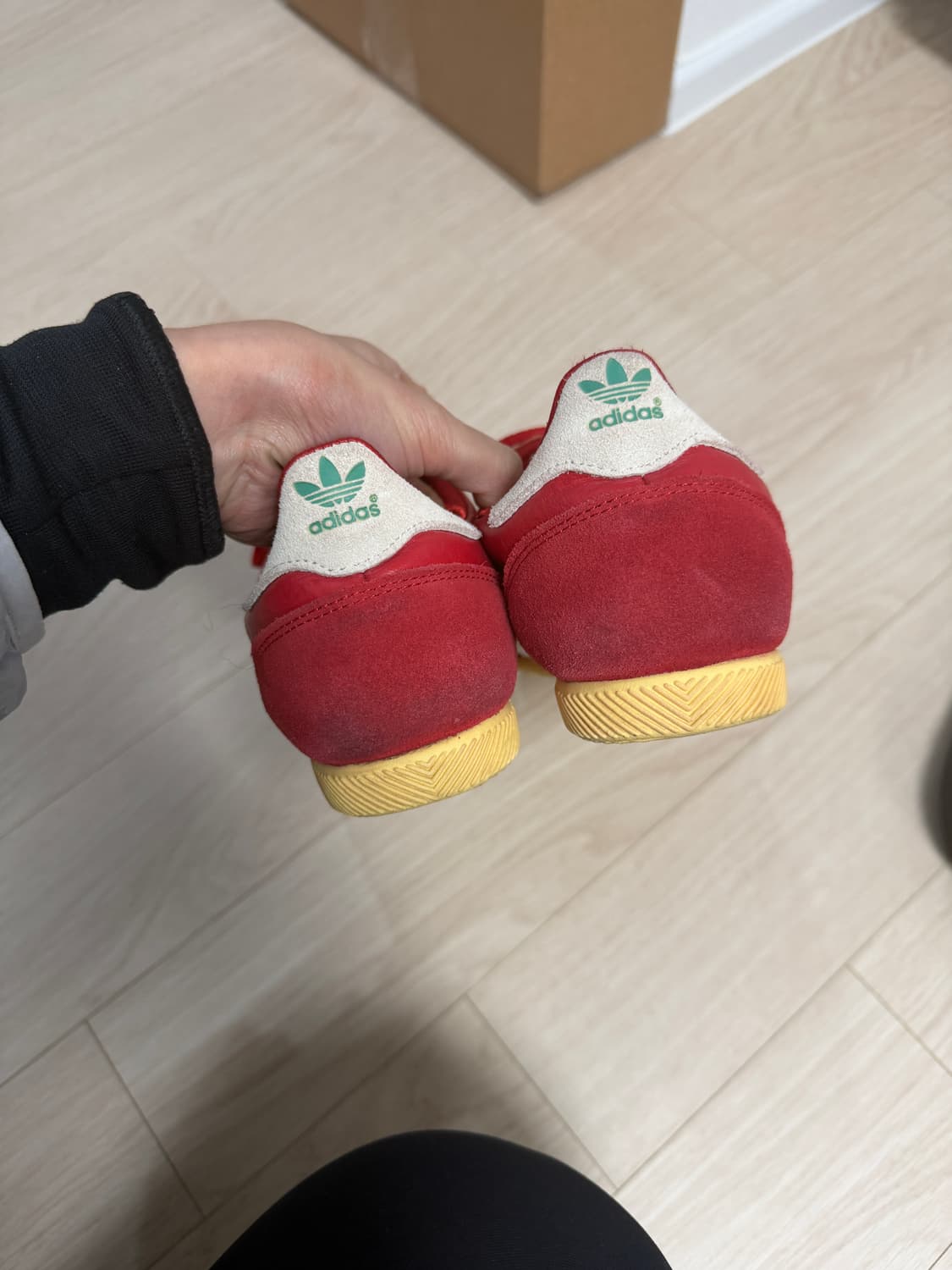 아디다스 재팬 슈즈 베러 스칼렛 오프 화이트 235 상품이미지4