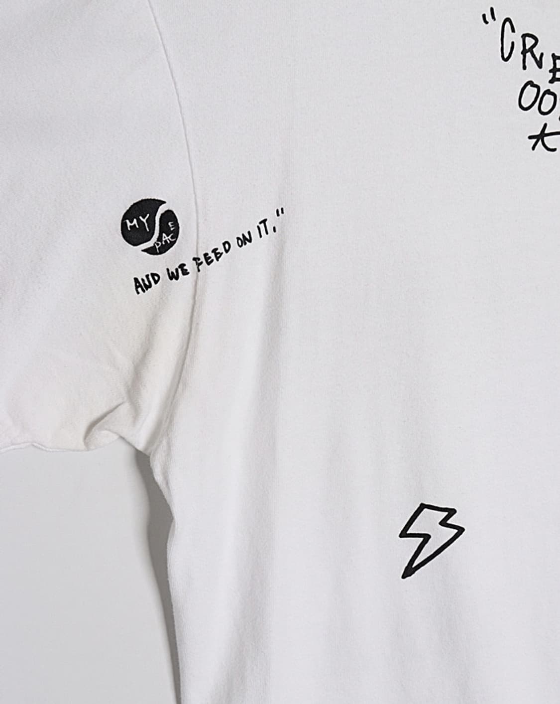  DOUBLE STEAL Print T-Shirts 상품이미지3