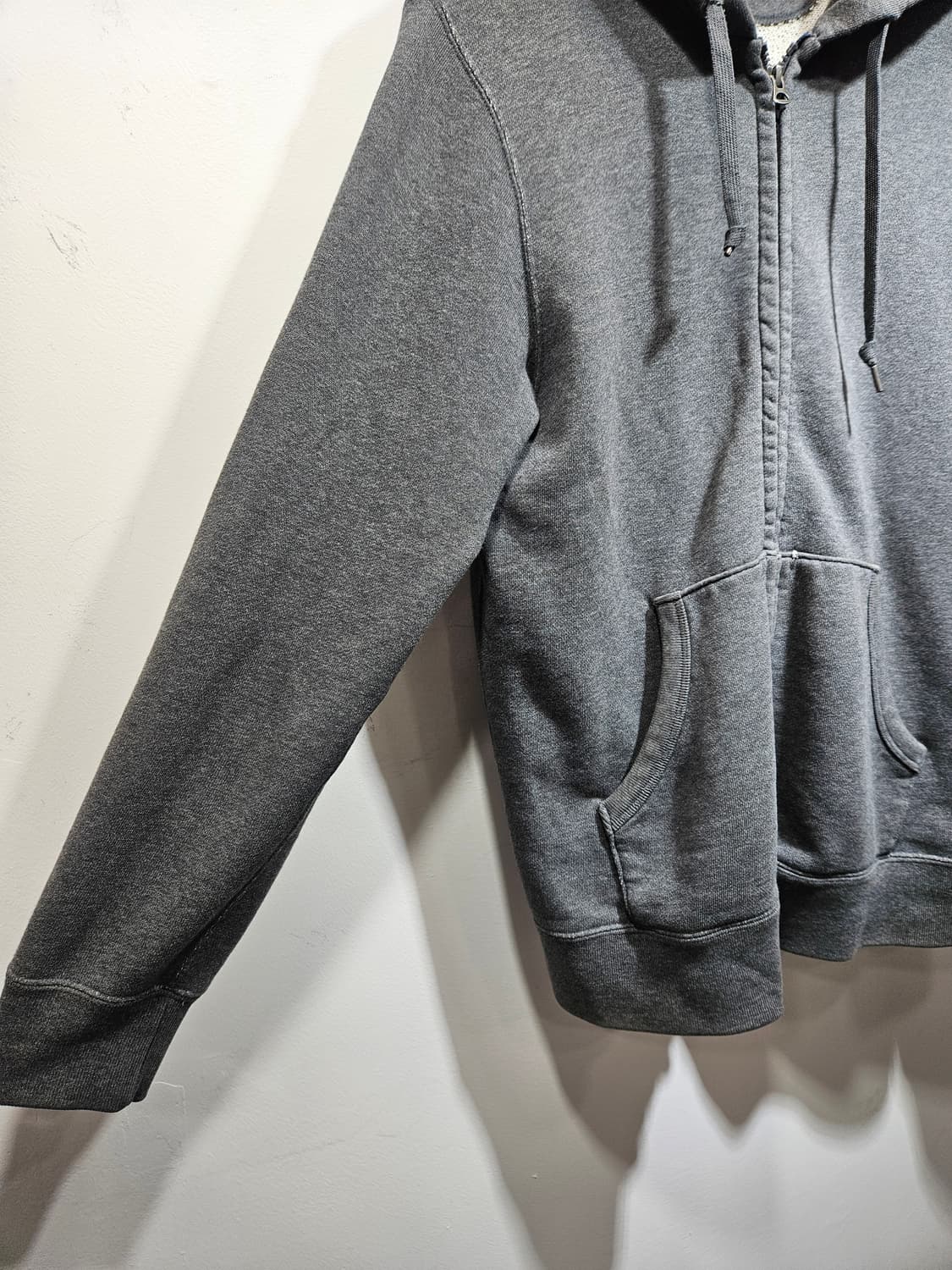 유니클로(UNIQLO) 회색 후드 집업 L 상품이미지4