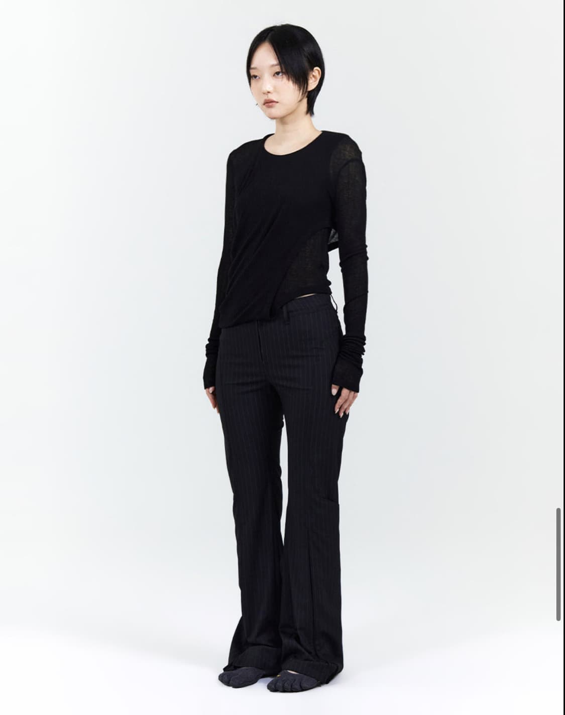 EE 누마레 TWIST T-SHIRT BLACK 티셔츠 M사이즈 상품이미지1