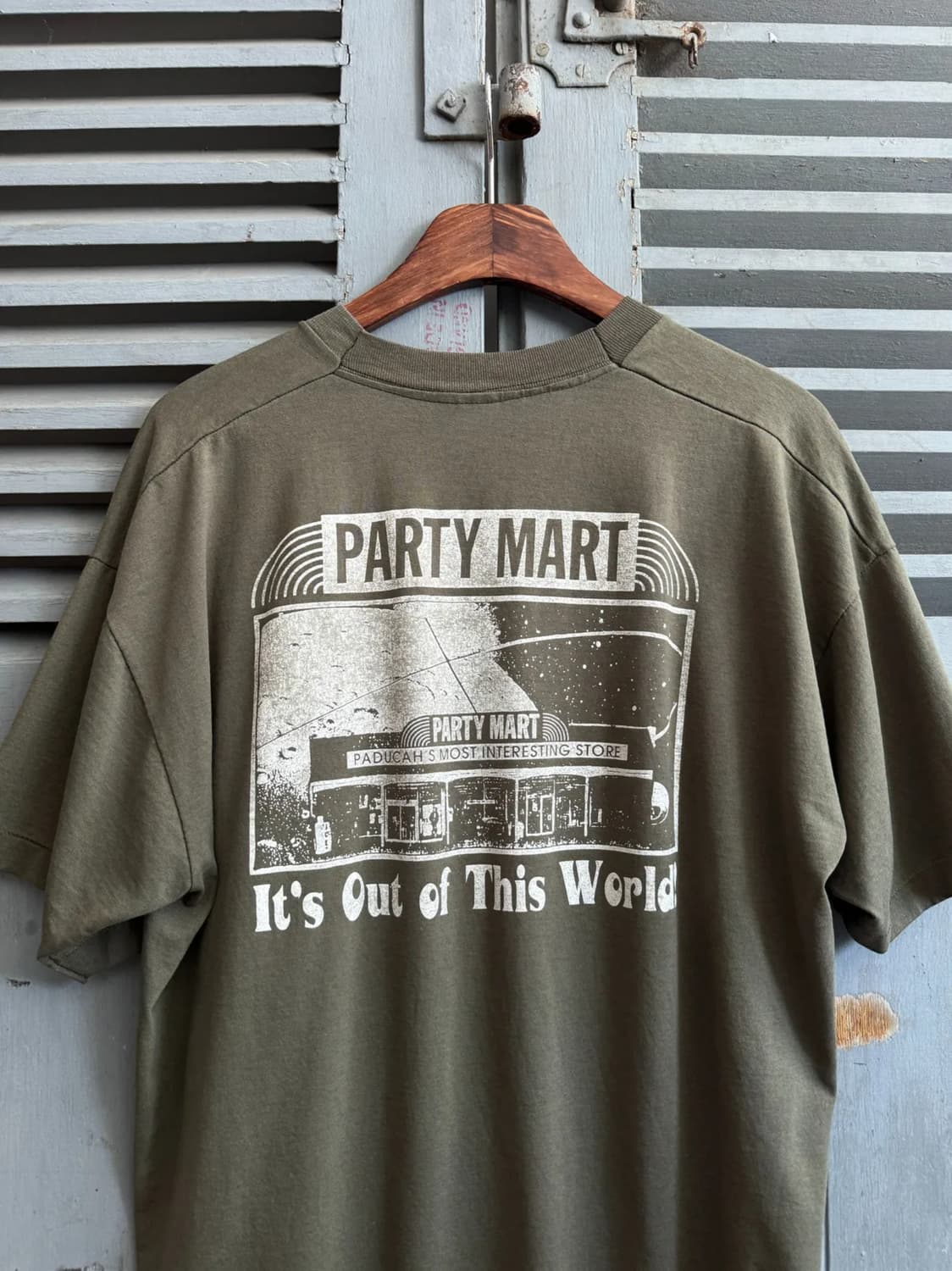 [XL]90's USA 빈티지 PARTY MART 티셔츠 상품이미지1