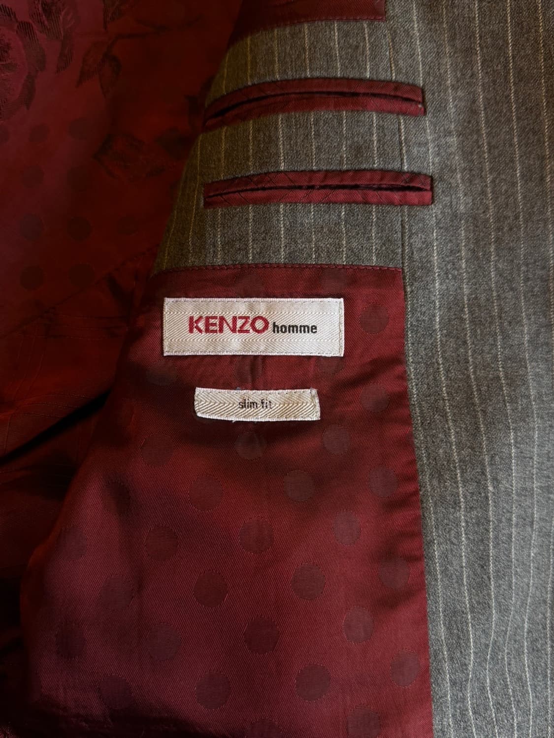 겐조 옴므 테일러드 자켓 100 상품이미지5