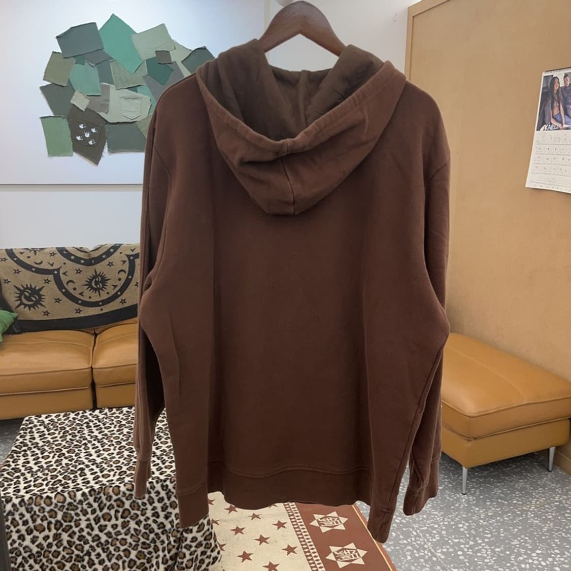 아디다스 빈티지 폭닥 오버핏 캐주얼 기모 후드티 M C09512 상품이미지4