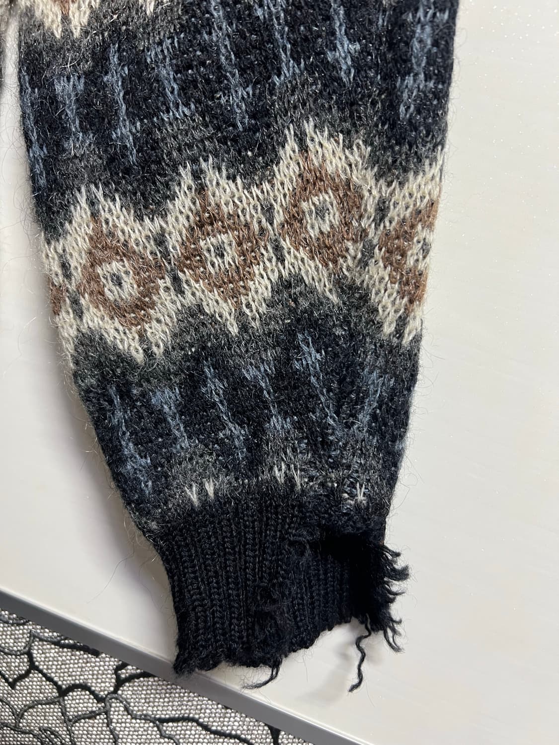 빈티지 60년대 Thane 모헤어 가디건 상품이미지7