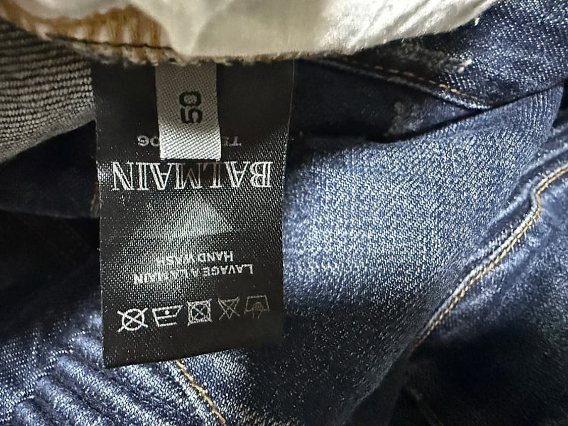 발망 청바지 남성용 34인치 상품이미지8