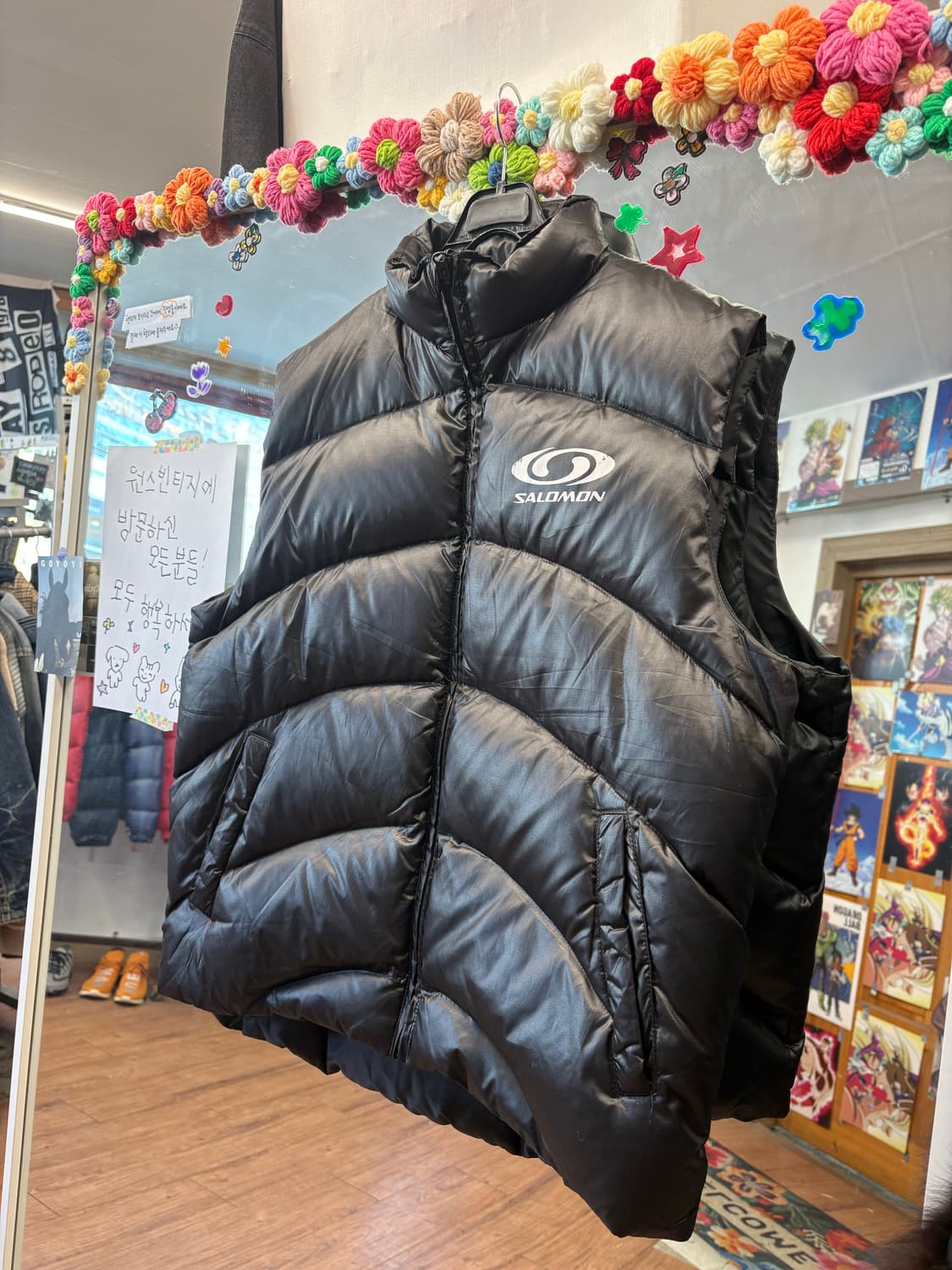 살로몬 패딩 조끼 S 상품이미지1