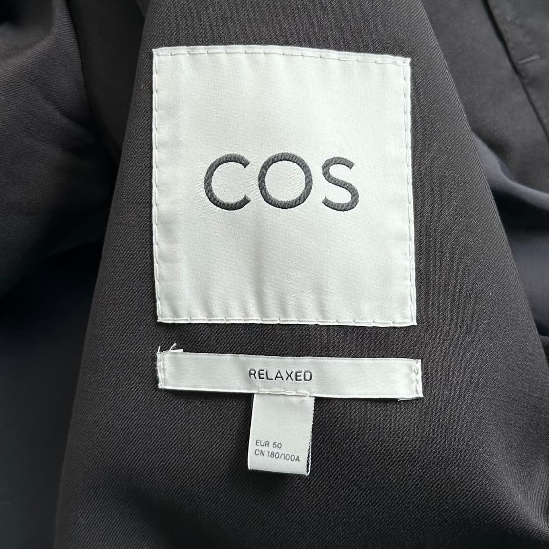 코스 울/나일론 믹스드 블레이저 자켓 상품이미지7