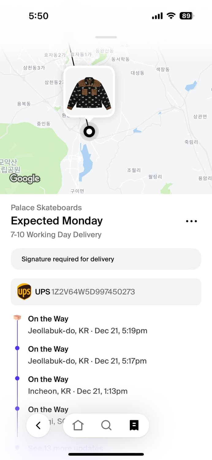 팔라스 x 니들스 웨스턴 데님 자켓 블랙 - 24FW 상품이미지6