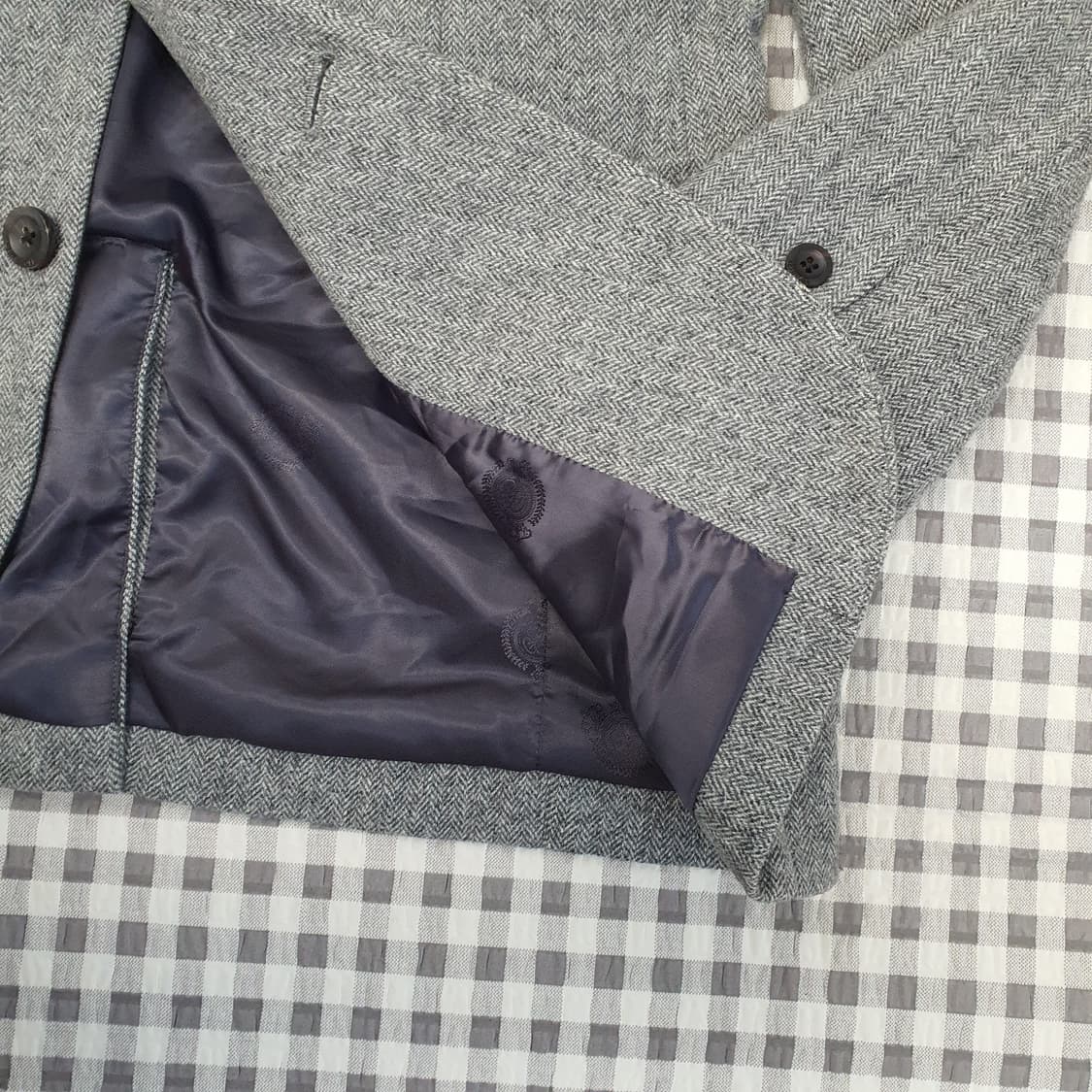 빈폴 헨링본 울 블레이저 자켓 남자95 상품이미지5