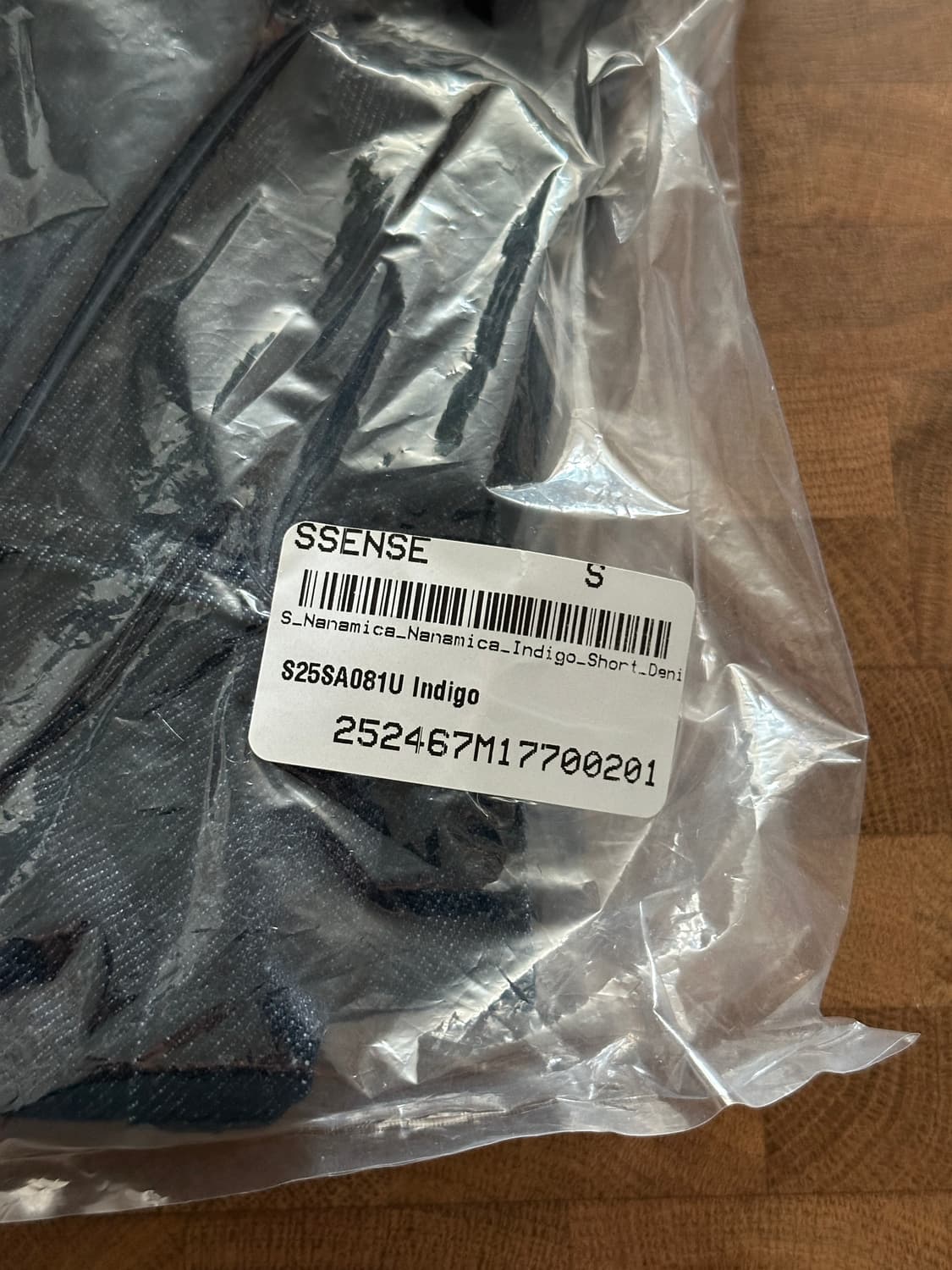 나나미카 short denim jacket indigo S 상품이미지4