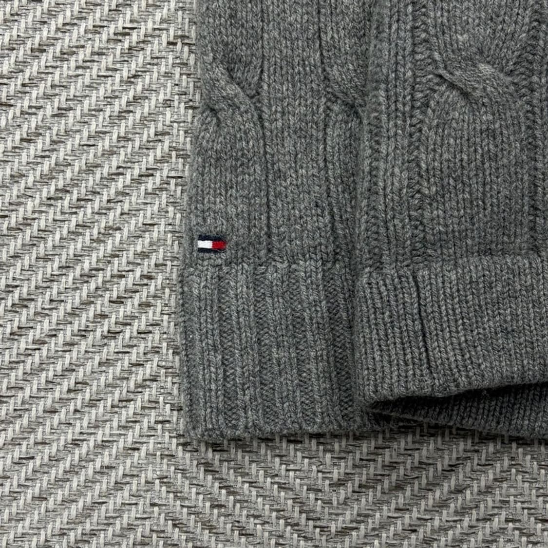 타미힐피거 숄카라 니트 가디건 v2359 상품이미지5