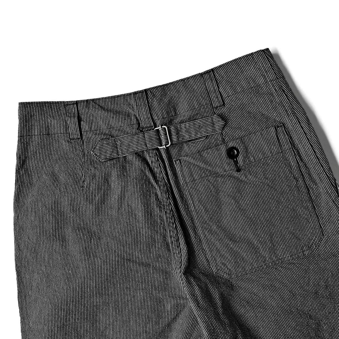 MHL 워크웨어 스트라이프 코튼 린넨 팬츠 2 (30) 상품이미지8