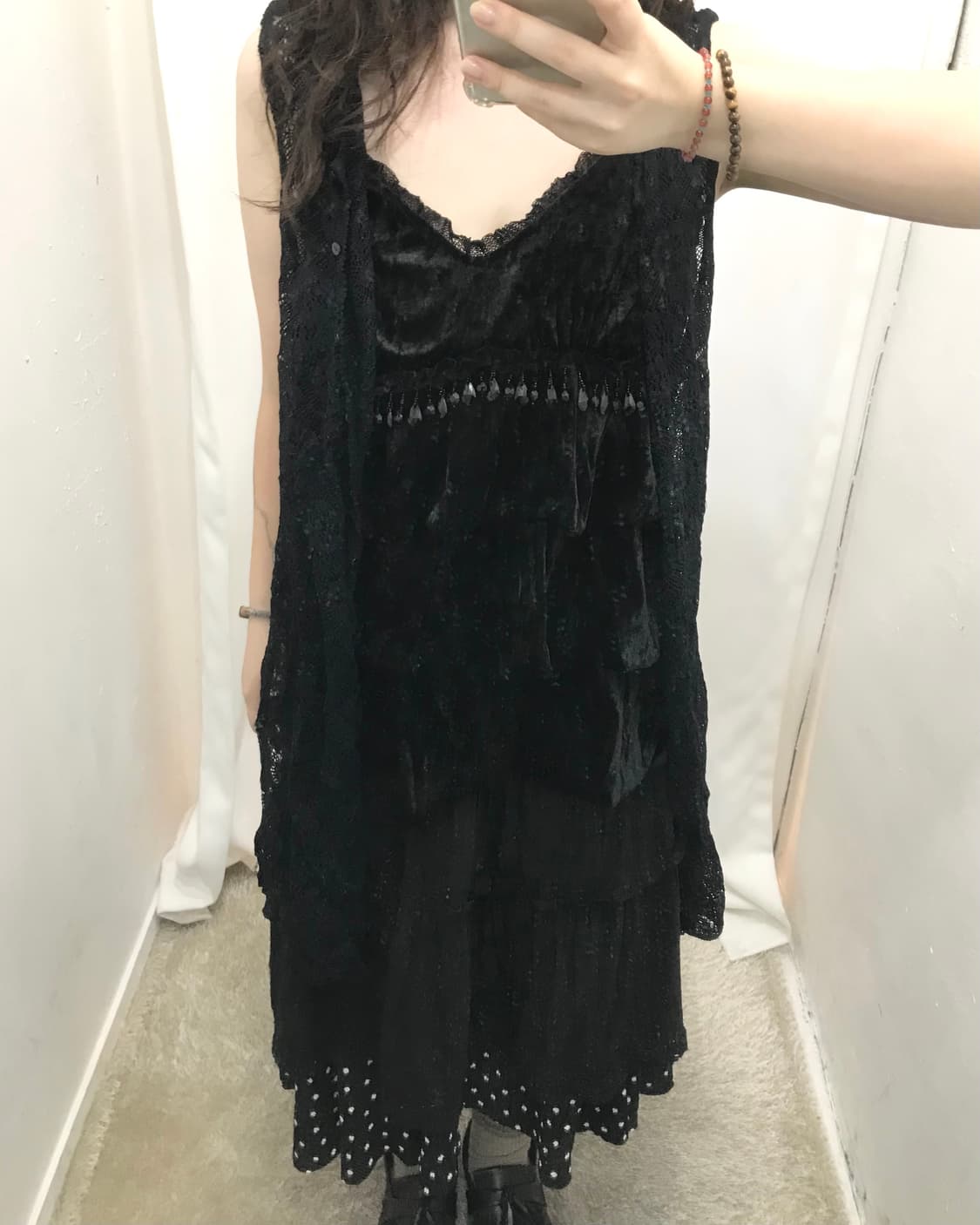 블랙 레이어드 코디 세트 🖤 상품이미지3