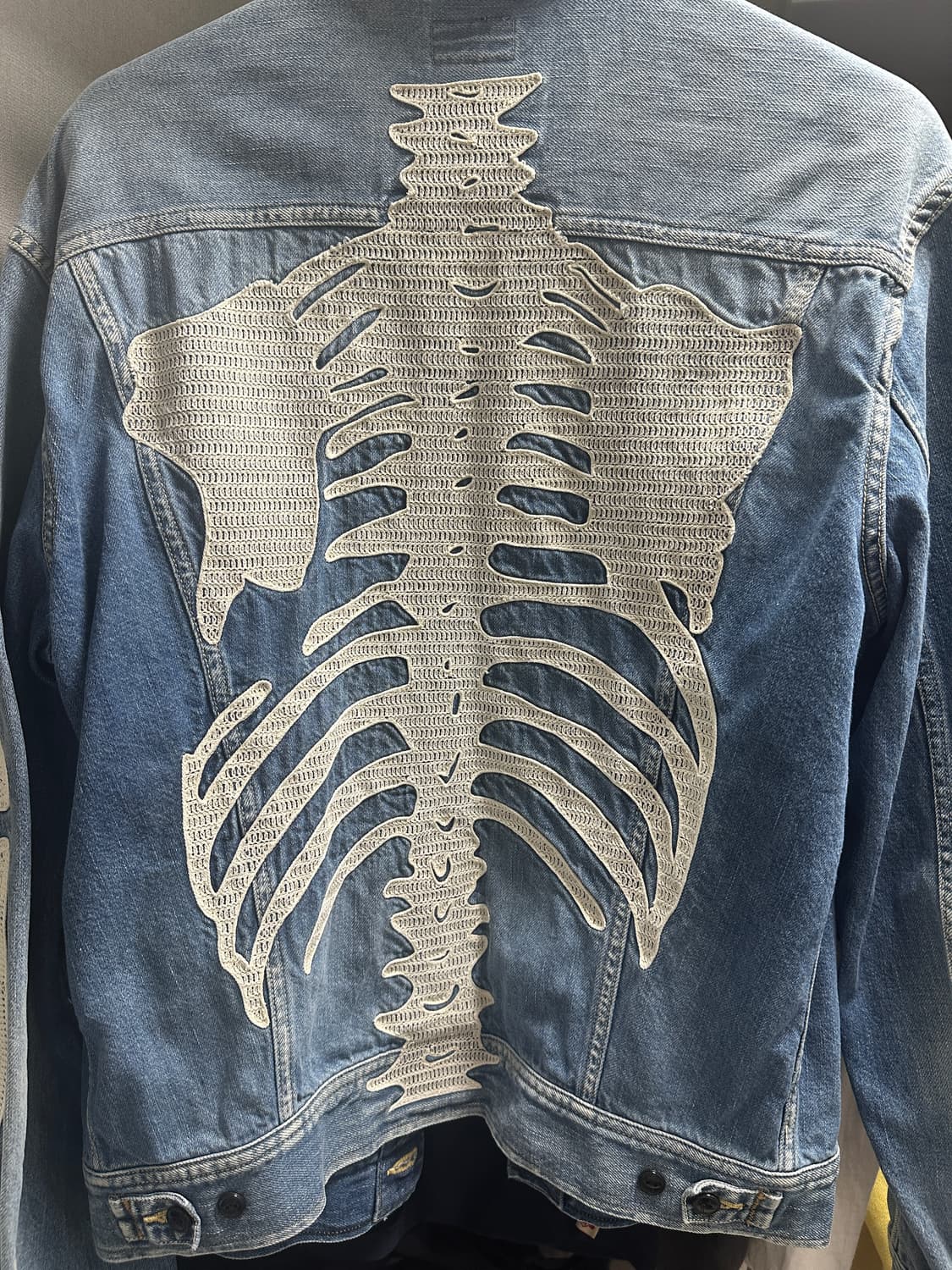 캐피탈 본 데님자켓 연청 48 상품이미지1