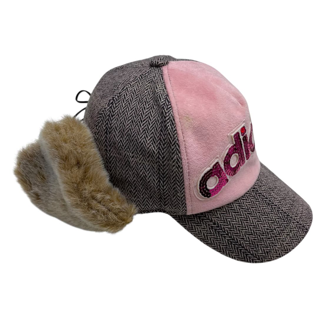 아디다스 y2k 딸기핑크 군밤모자 상품이미지9