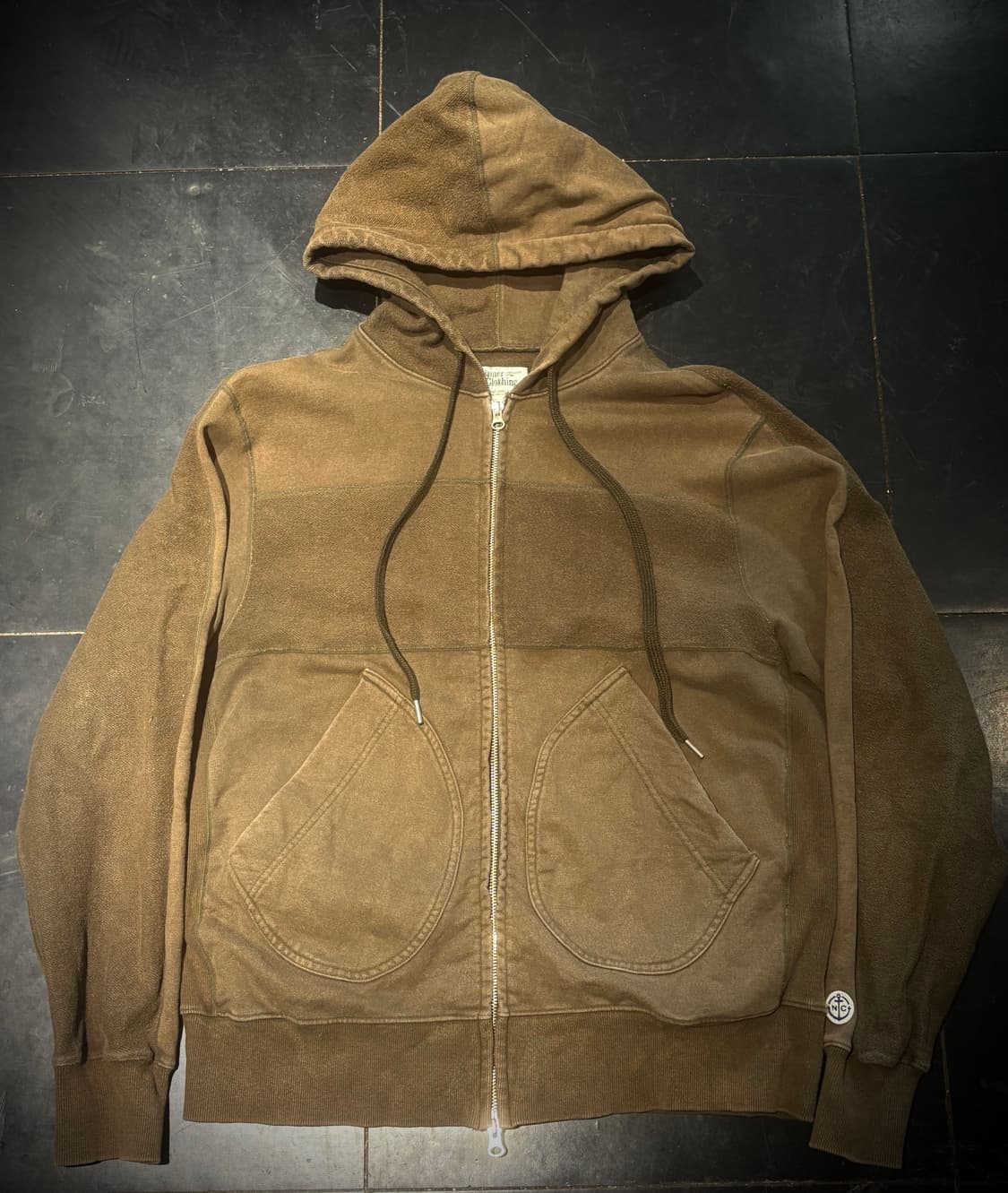 네이머클로딩 후드집업 카키 L 상품이미지1