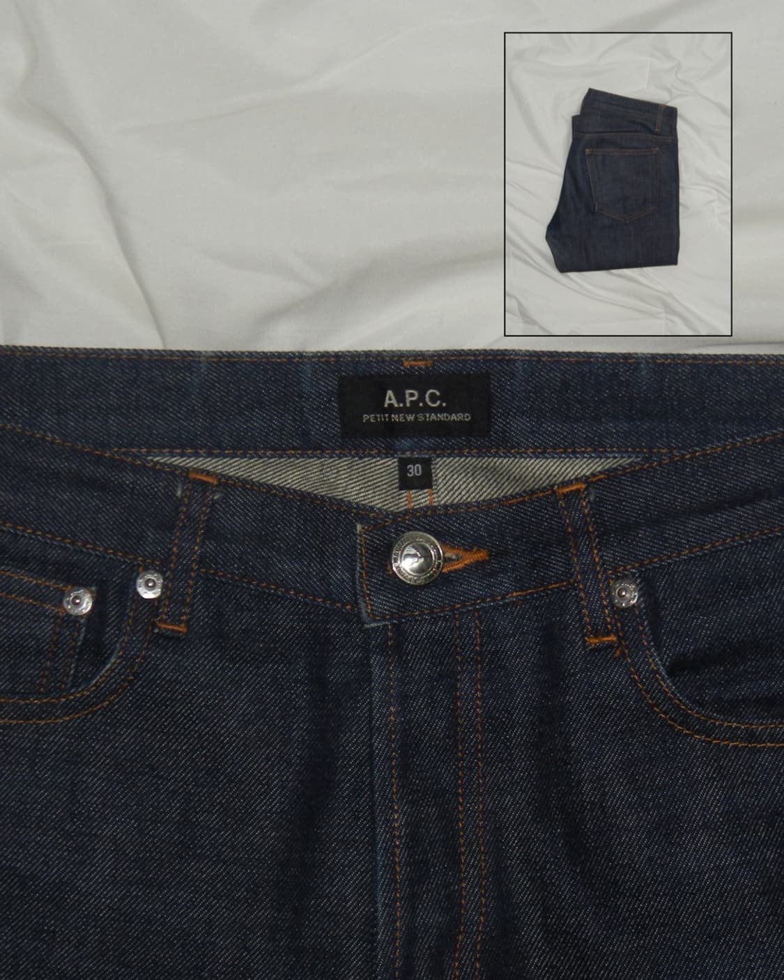아페쎄 뉴 스탠다드 데님 진 (상태 최상) 상품이미지1