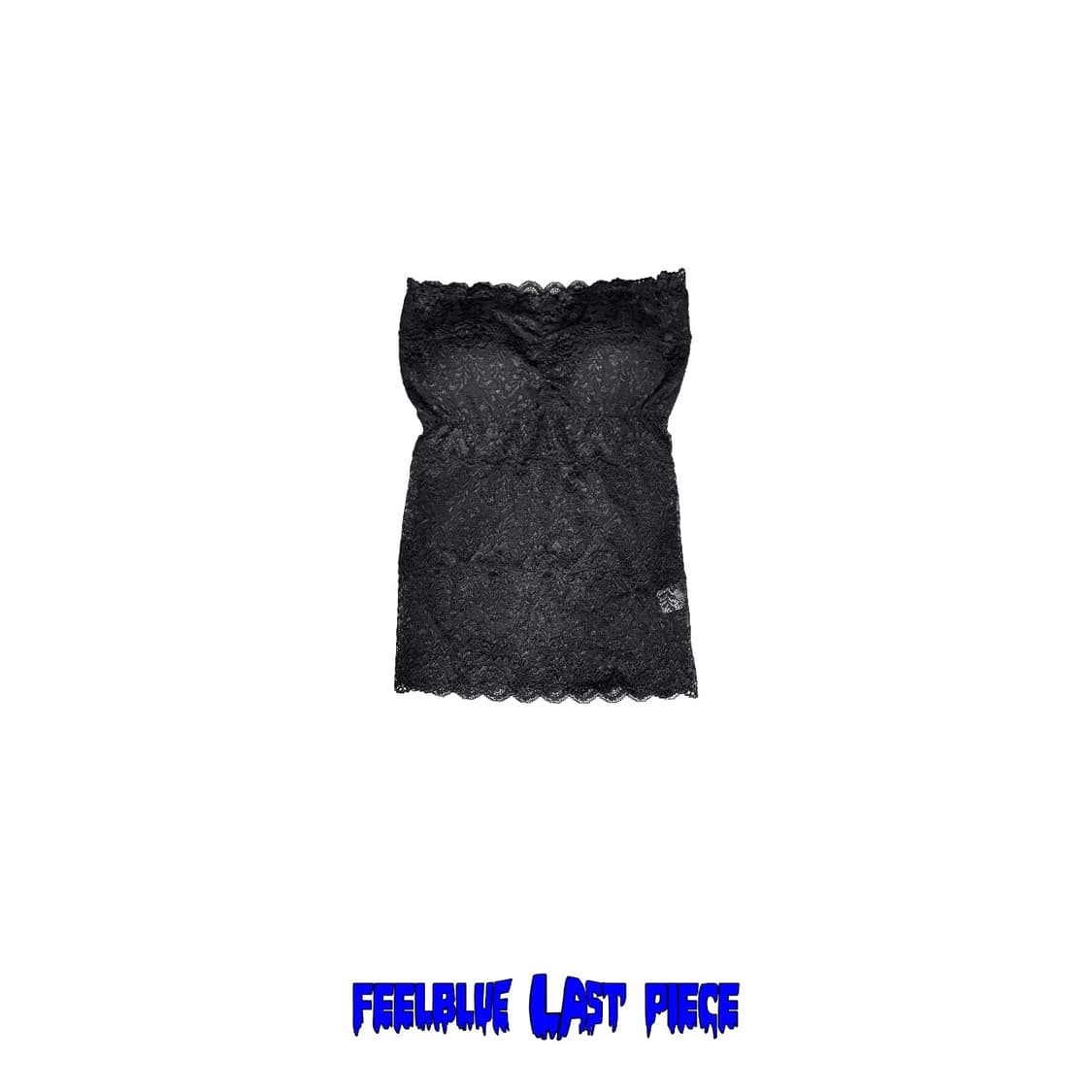 Strapless Lace Tube Top 상품이미지1