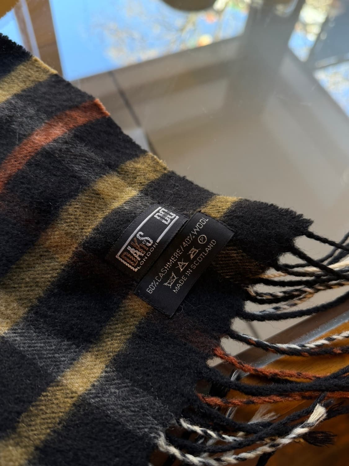 닥스 스코티쉬 메리노울 머플러 상품이미지3