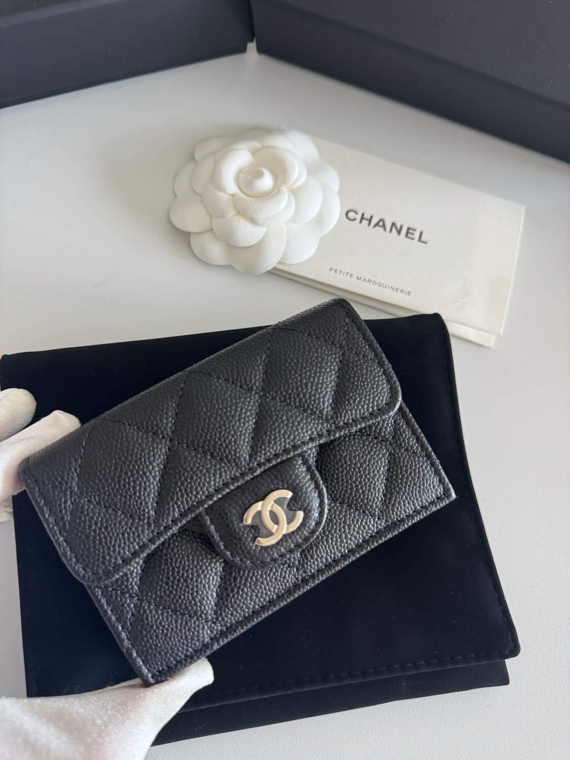 샤넬 3단 지갑  상품이미지1