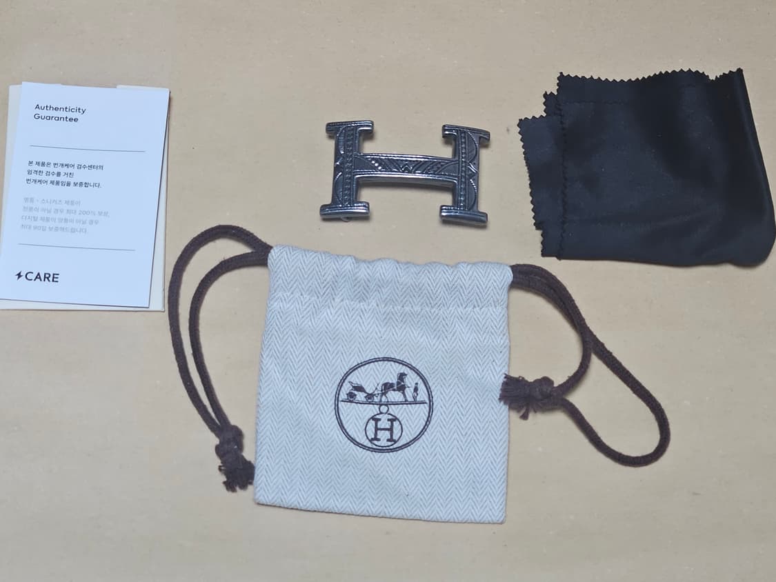 에르메스 투아렉 투아레그 925실버 버클 34mm, 크롬하츠 상품이미지2