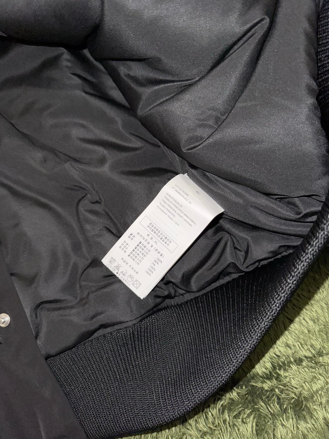 [XL] 1017 ALYX 9SM 알릭스 엠브로더리 나일론 바시티 자켓 상품이미지6