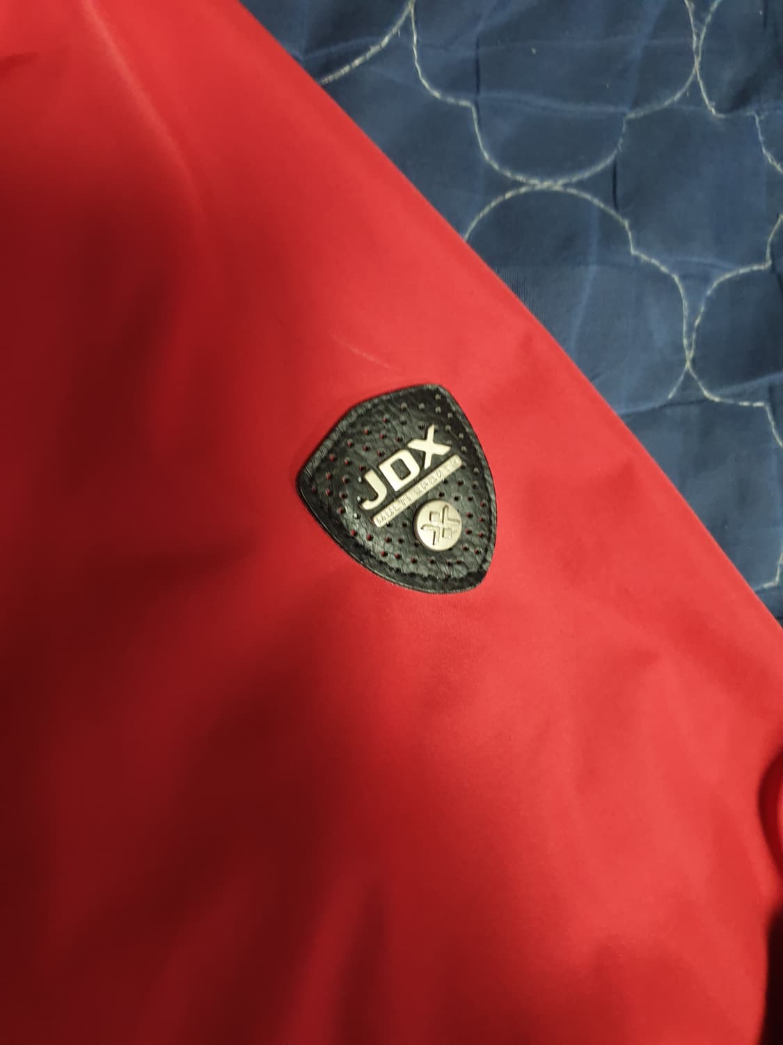 JDX 우먼 멀티포켓 어깨와펜 바람막이 점퍼 레드 (S) 상품이미지2