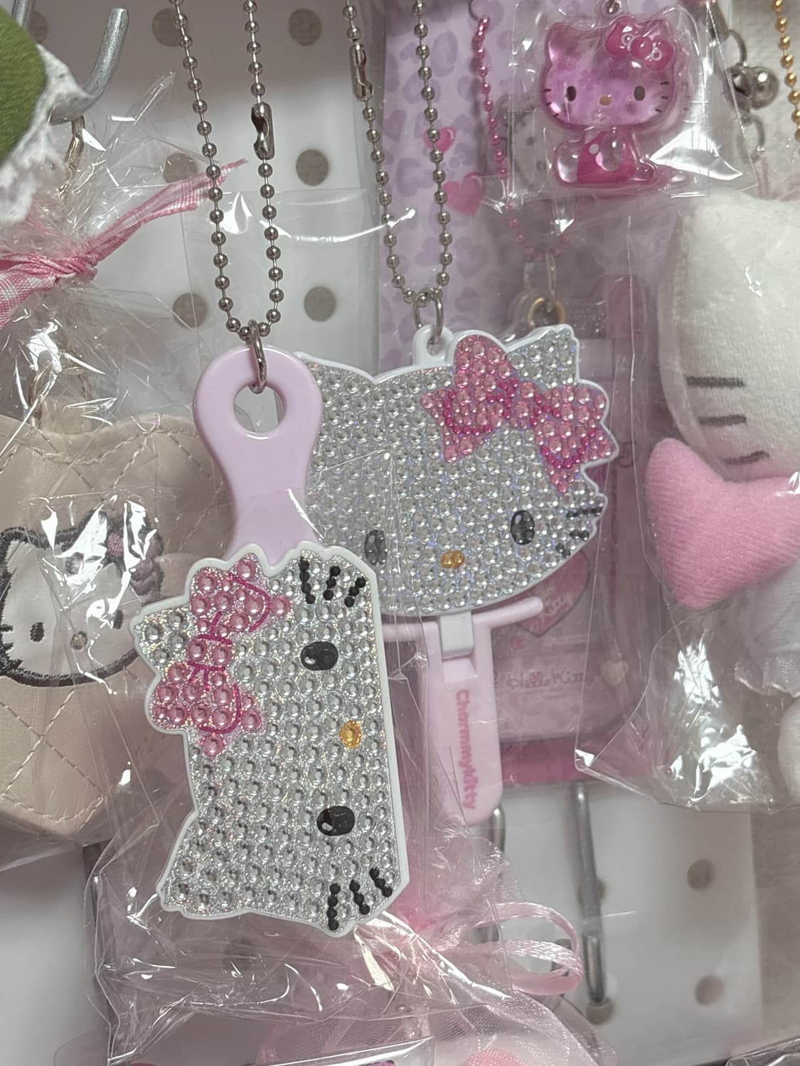 미니어쳐 시리즈 챠미키티 큐빅 빗거울set 상품이미지1