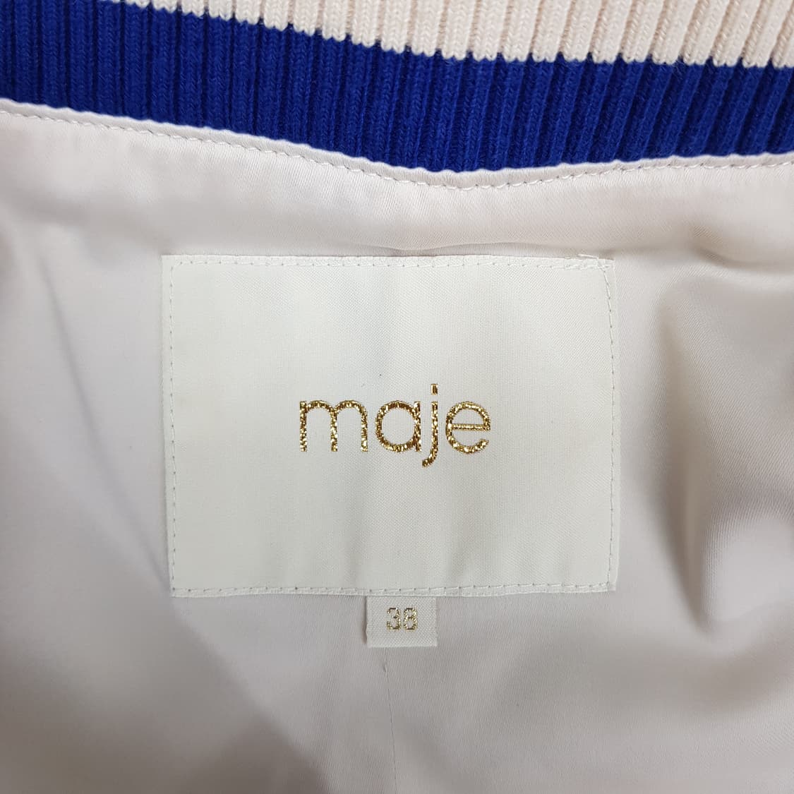 마쥬 Maje 바카리 블루종 점퍼 38사이즈 상품이미지6