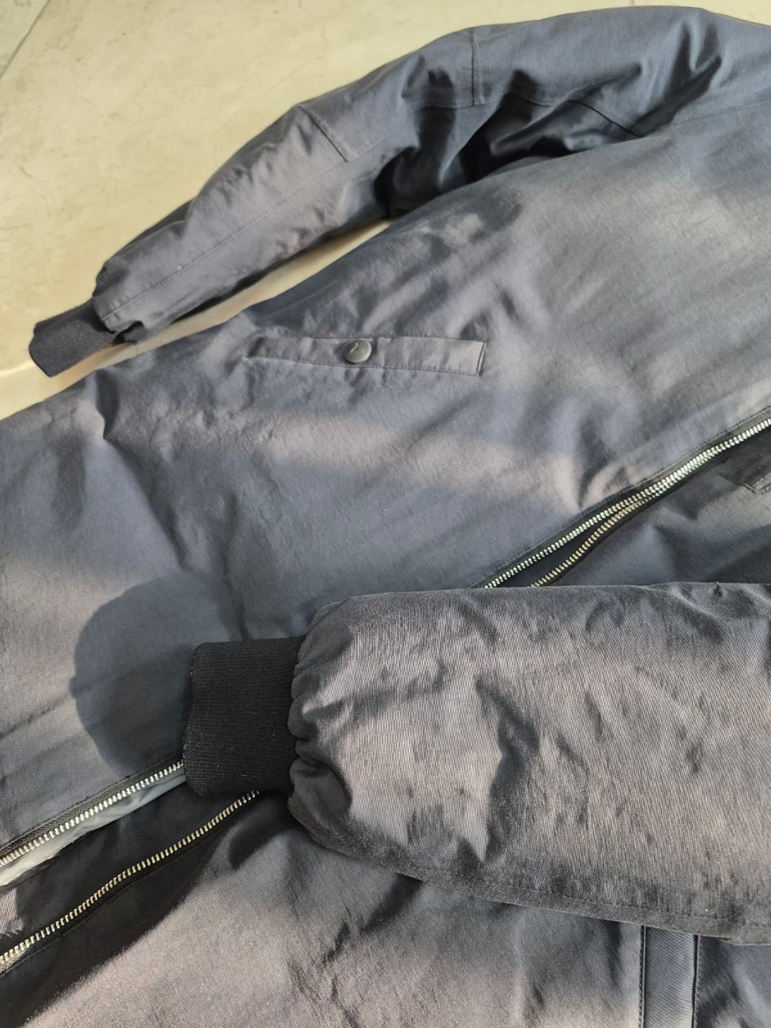 노비스 구스 다운 리버시블 롱 점퍼(롱패딩) 상품이미지3