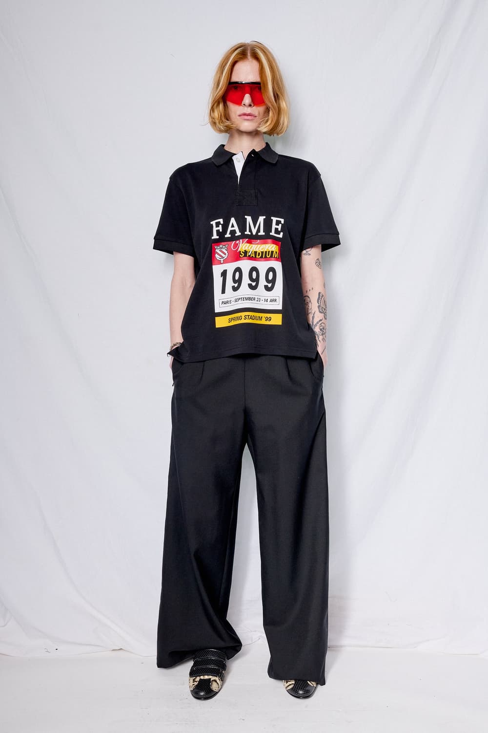 [XS,S,M]바퀘라 FAME  폴로 셔츠 상품이미지3