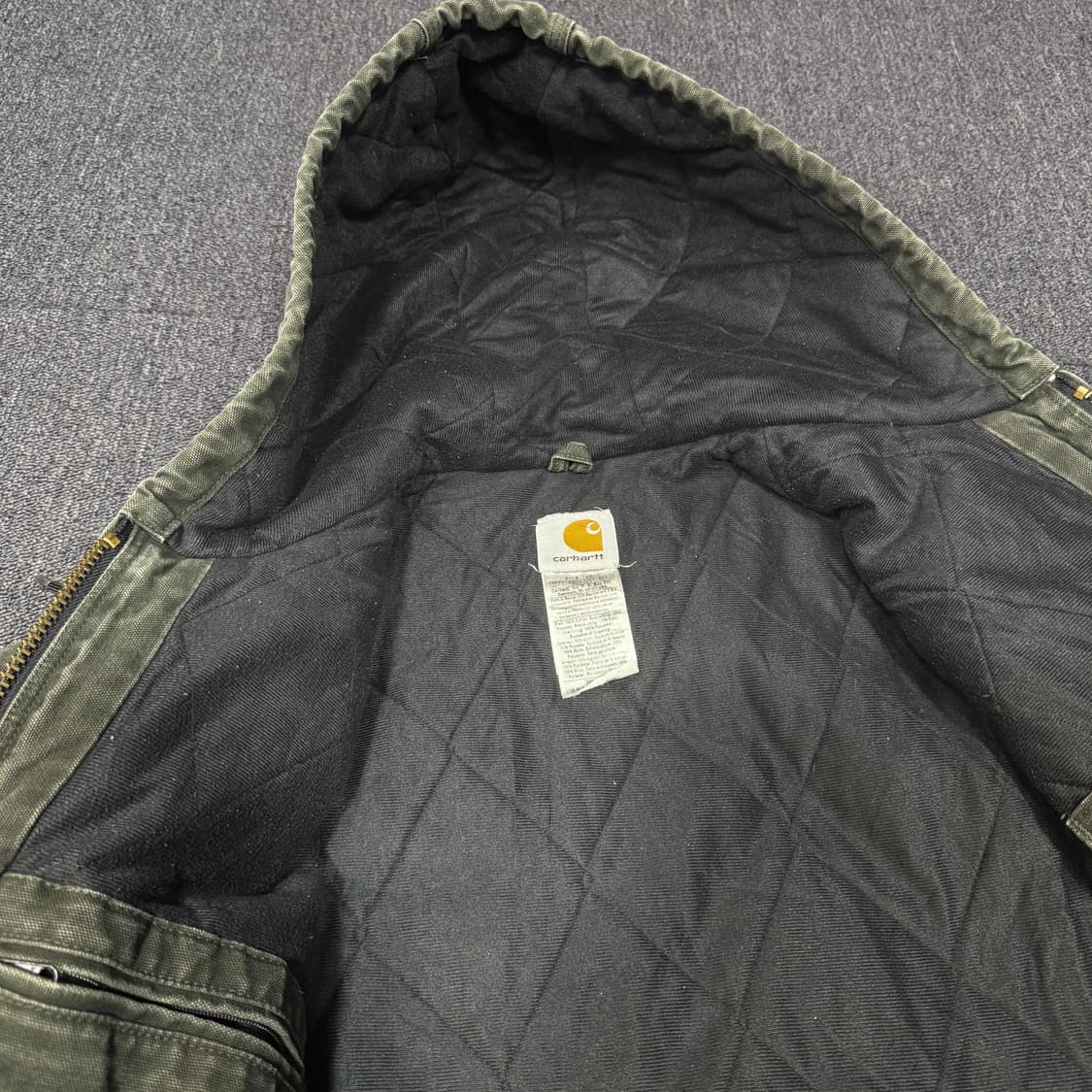 칼하트 J130 MOS 덕 액티브 후드집업 상품이미지9