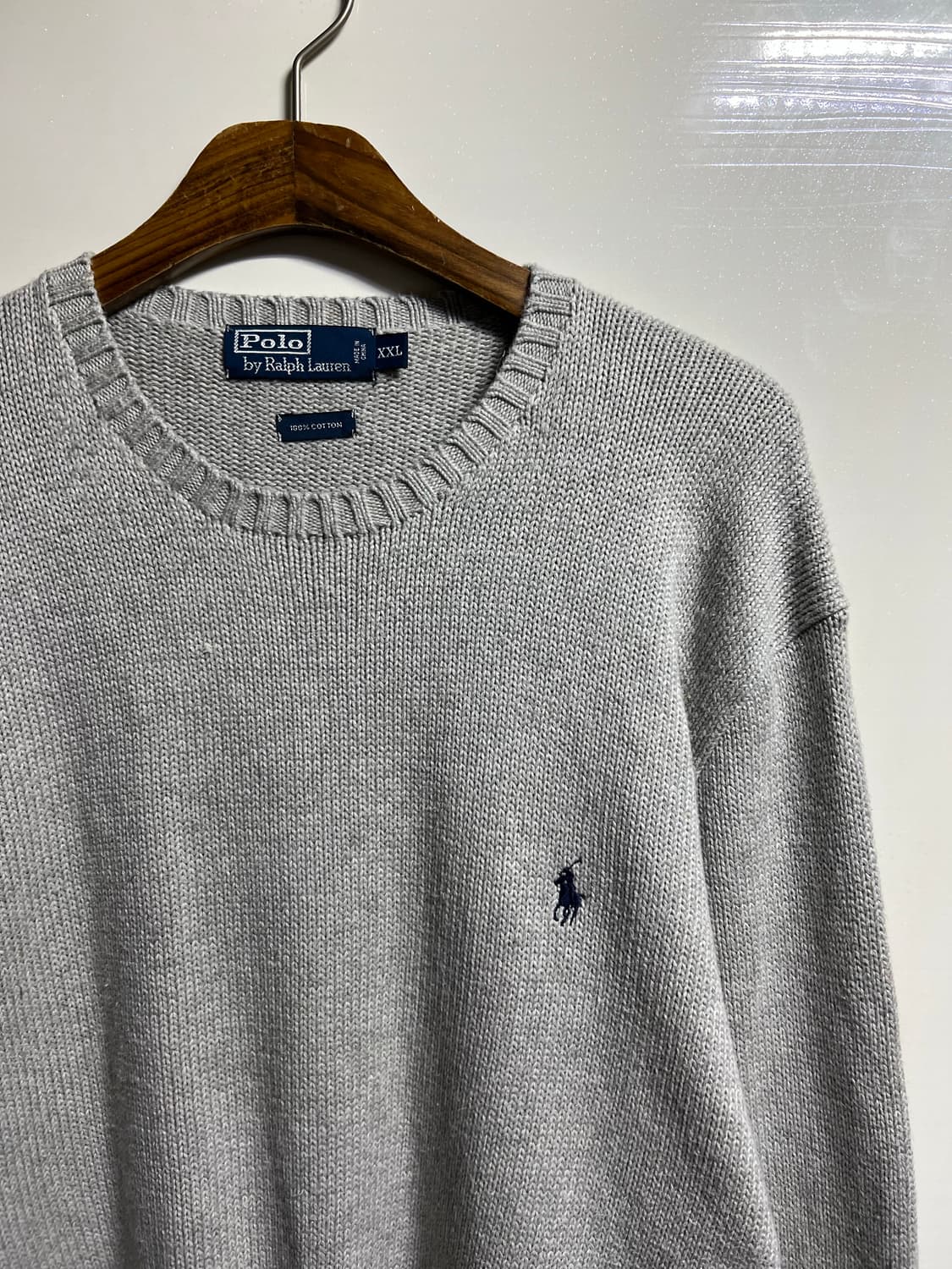 폴로 랄프로렌 그레이 니트 XXL 상품이미지2