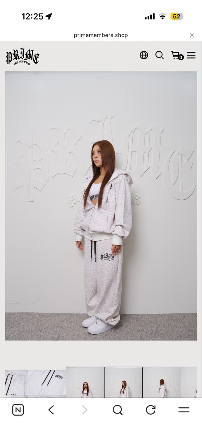 프라임멤버스 레오파드 조거 팬츠  상품이미지2