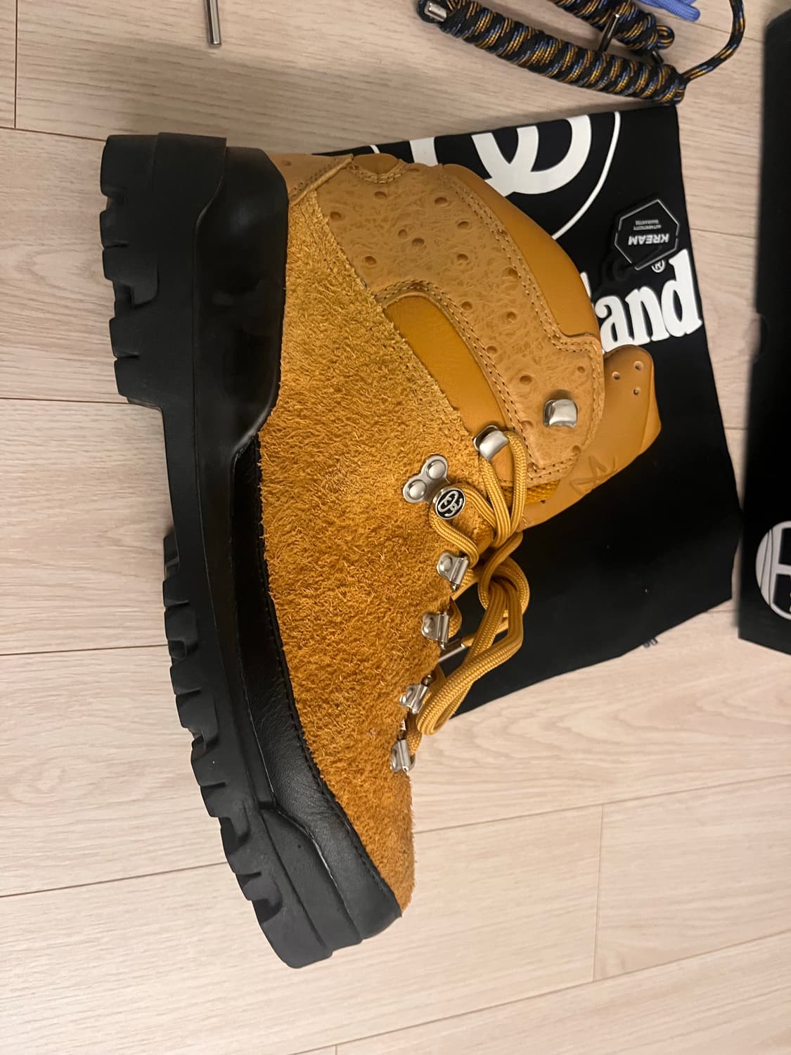 Timberland x Stussy World Hiker Boot Whe 상품이미지5