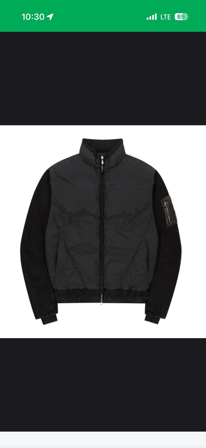 [구매] 엑슬림 ep8.01다운자켓 블랙 xs 상품이미지1