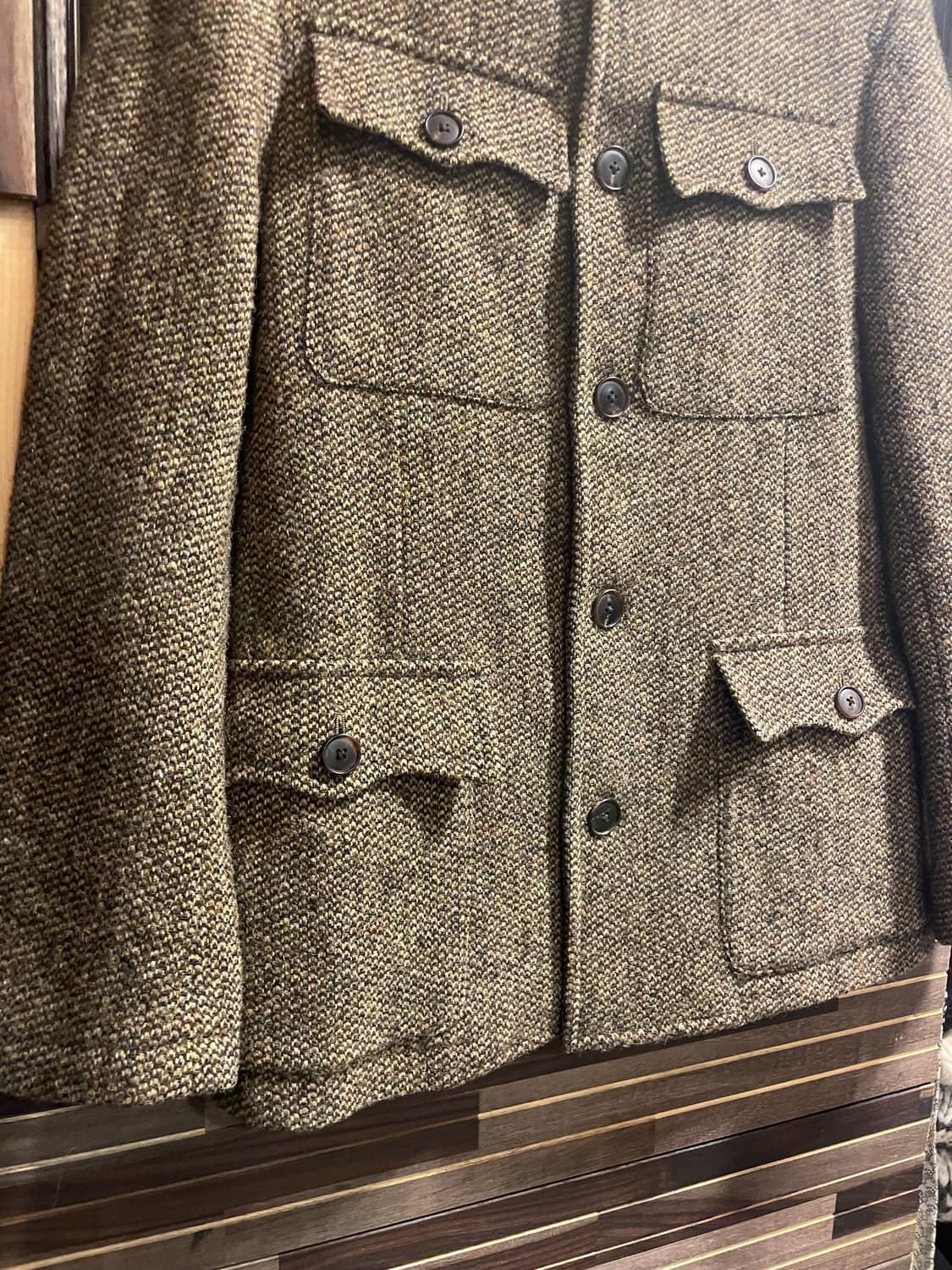 해리스트위드 자켓 상품이미지3