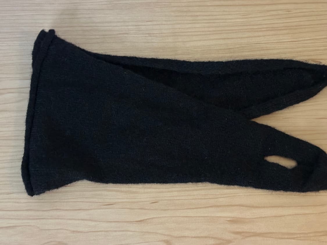 아워레가시 미니어쳐 스카프 블랙 상품이미지2