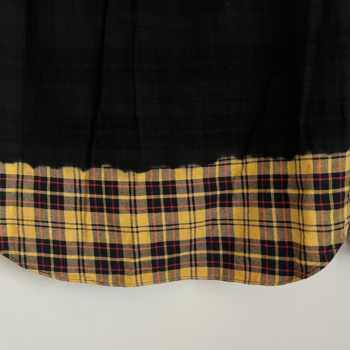 black dyed flannel shirt 상품이미지7