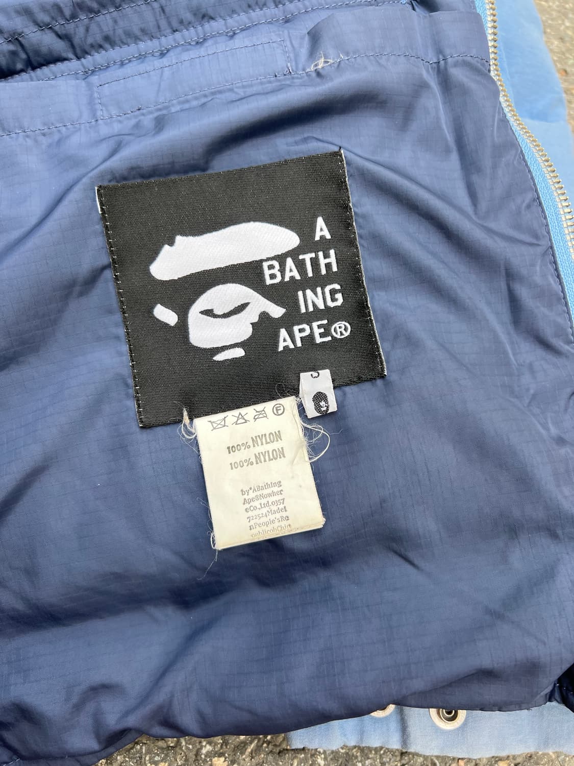 2001s BAPE DOWN PUFFER 올드베이프다운푸퍼 상품이미지10