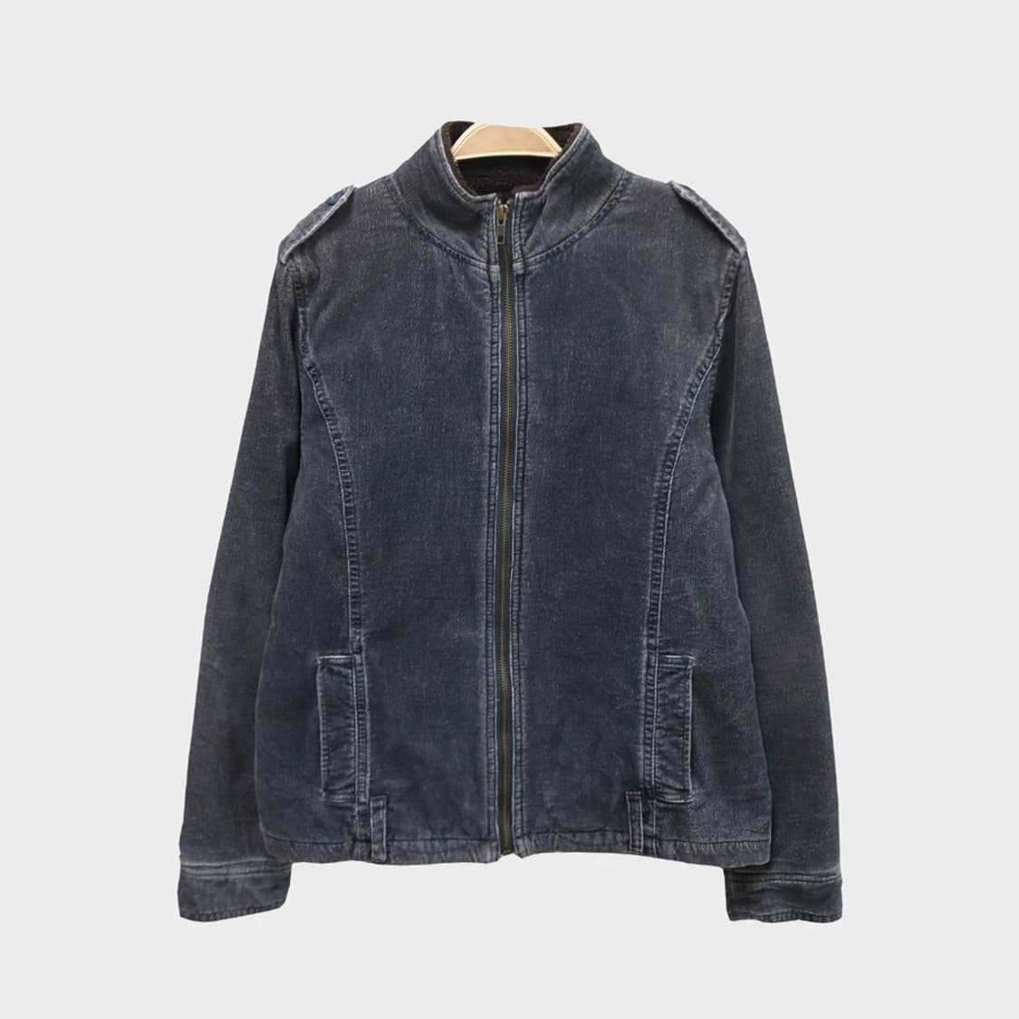 안감 뽀글이 데님 자켓 60720 상품이미지1